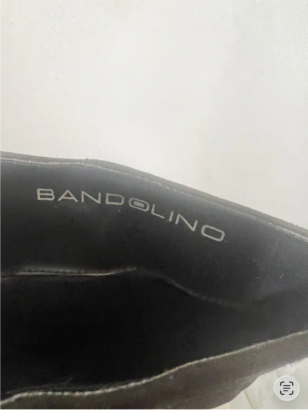 Bandolino Bodarwin Black Suede Leather Knee High Slouch Boots Women’s 7.5M